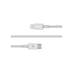 Дата кабель USB-C to Lightning 2.0m MFI TPE White REAL-EL (EL123500058) - мініатюра 3