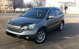Дефлектор капоту мухобійка Honda CR-V 2007-2009