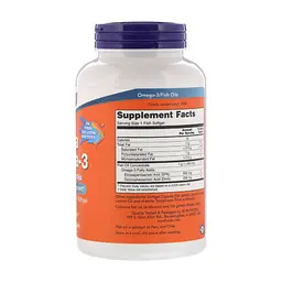 Жирні кислоти Now Foods Ультра Омега-3, 500 EPA / 250 DHA, Ultra Omega-3, 180 гелеви (NOW-01665) - мініатюра 2