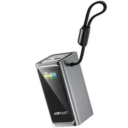 Портативний ЗП Power Bank Acefast M33 100W 20000 mAh Metal gray - мініатюра 2