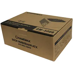 Блок живлення Gamemax 500W (GM-500B) - мініатюра 5
