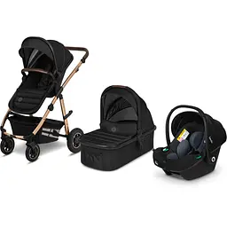 Універсальна коляска Lionelo Amber 3 в 1 Black Onyx (LO-AMBER BLACK ONYX (3in1)) - мініатюра 3