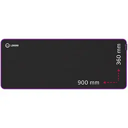 Килимок для мишки Lorgar Main 319 Black/Purple (LRG-GMP319)