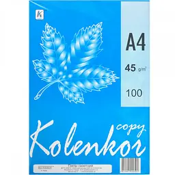 Папір "Коленкор" 100 аркушів газетка