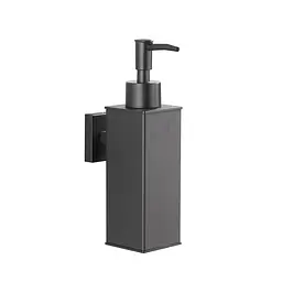 Дозатор рідкого мила VBI Quadro black VBI-040216BL, Чорний матовий