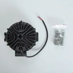 Додаткова LED фара 51W (3W x 17) 10-30V Ø 163x60 mm Далека (103 51W) 1 шт. (3437) - мініатюра 3