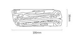 Мультитул NexTool Multifunctional Knife (KT5024) [43918] - мініатюра 4
