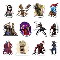 Стікерпак GeekLand Guardians of the Galaxy 45 штук (SP GG 01) - мініатюра 2