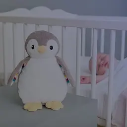 Комфортер Zazu Пінгвін з заспокійливими мелодіями та записом голосу, білий (ZA-PHOEBE-01) - мініатюра 8