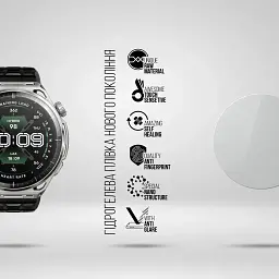 Плівка захисна Armorstandart Matte hydrogel Amazfit Balance 3 6 pcs (ARM93582) - мініатюра 2