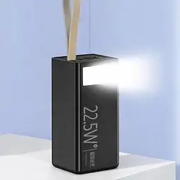 PowerBank UNITECH 22.5 W / Портативний зарядний пристрій 50000 mAh / зовнішній зарядний пристрій повербанк