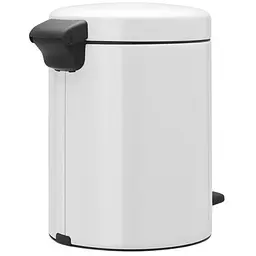 Відро для сміття Brabantia Pedal Bin біле 5 л (112065) - мініатюра 3