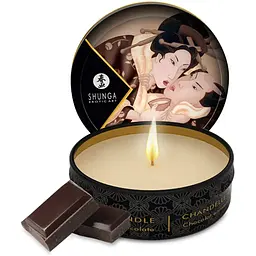 Масажна свічка Shunga Massage Candle шоколад, 30 мл - мініатюра 2