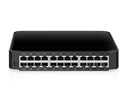 Комутатор TL-SF1024M, 24x10/100 Mb/s, пластмасовий корпус, некерований TP-Link teh0028236 - мініатюра 3