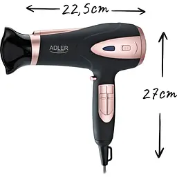 Фен Adler AD 2248 Black [130058] - мініатюра 8