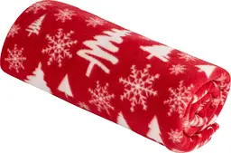 Плед Ardesto Fleece 130x160см, засніжені ялинки (ART0715PB) - мініатюра 2