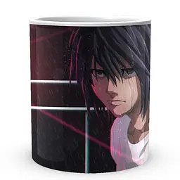 Кухоль GeekLand Death Note L DN 02.01 330 мл білий - мініатюра 2
