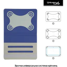 Чохол до планшета Armorstandart Elastic Band 10 Dark Blue (ARM59076) - мініатюра 2