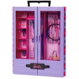 Ігровий набір Barbie Бузкова шафа для одягу (HJL65)