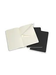 Записник Moleskine Cahier середній, Точка Чорний (QP319) - мініатюра 3