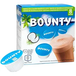 Гарячий шоколад в капсулах Nescafe Dolce Gusto Bounty 8 шт