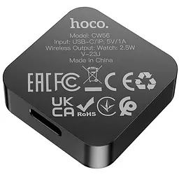 БЗП Hoco CW56 Wireless charger for Samsung Watch Black - мініатюра 4