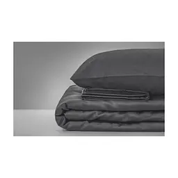 Постільна білизна MirSon Сатин Premium Iron 0240 Grey 143х210х2 (2200000671547)