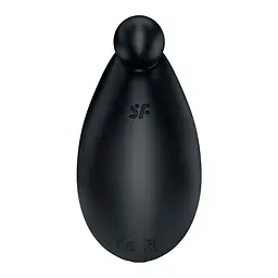 Вібратор для зовнішньої стимуляції Satisfyer Spot On 2 Black, дуже потужний, гнучкий відросток - мініатюра 5