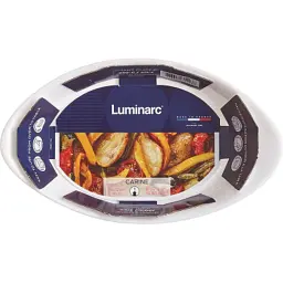 Форма для випікання Luminarc Smart Cuisine Carine овальна 21 х 13 см (P0887) - мініатюра 4