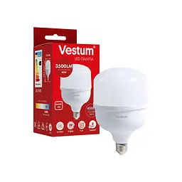 Лампочка Vestum LED T120 40W 6500K 220V E27 (1-VS-1609) - мініатюра 2