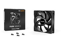 Вентилятор для корпусу Be quiet! Pure Wings 3 120 PWM (BL105) - мініатюра 4