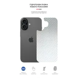 Плівка захисна Armorstandart Back panel Carbone Apple iPhone 17 Transparent (ARM86193) - мініатюра 2