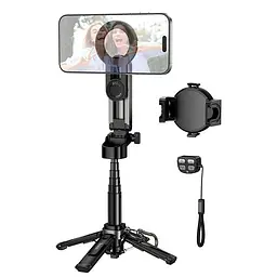 Монопод трипод штатив HOCO K27 Pro Magic mini live broadcast stand (pull clip + magnetic focusing version)