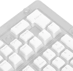 Комплект PBT кейкапів Pudding Keys, 129 клавіш для механічної клавіатури