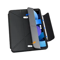 Обкладинка BeCover Ultra Slim Origami Flex з кріпленням Apple iPad Pro 13" M4 2024 Black (712978) - мініатюра 4