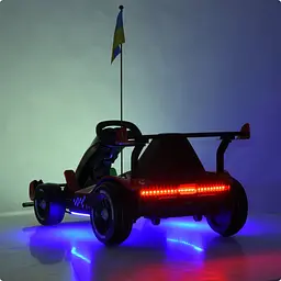 Дитячий електромобіль Електрокарт Kart M 6322EBLR-3 до 50 кг - мініатюра 10