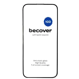 Скло захисне BeCover Apple iPhone 16 Plus 10D Black (712322) - мініатюра 2