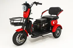 Електроскутер Триколісний Corso Logan (1200W 72V/28Ah) Червоний
