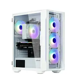 Корпус Zalman i3 Neo TG White (I3NEOTGWHITE) без БЖ - мініатюра 5