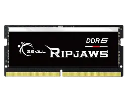 Оперативна пам'ять G.Skill 16GB SODIMM DDR5 4800MHz Ripjaws (F5-4800S4039A16GX1-RS)