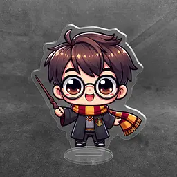 Акрилова колекційна фігурка Чібі Chibi Гаррі Поттер (Hogwarts) 2 10 см - мініатюра 2