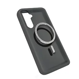 Чохол MAKE Samsung S26 Silicone Aura Magnet Black - мініатюра 4