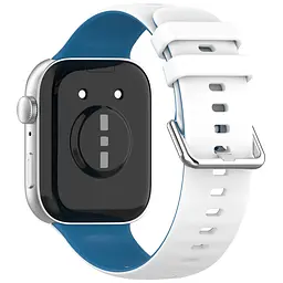 Ремінець ArmorStandart для Huawei Watch Fit 3 / 4 / 4 Pro White Blue (ARM89076) - мініатюра 2