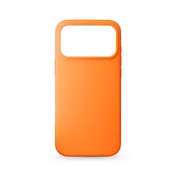 Силиконовый чехол с MagSafe для Apple iPhone 17 Pro Max, ICON2 MagCase, оранжевый, противоударный, панель с мягкой подкладкой, защита всего корпуса, поддержка беспроводной зарядки, совместим с защитными стеклами и пленками, ArmorStandart (ARM86682)