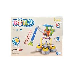 Конструктор Build&Play "Портовий кран" HANYE J-7701, 92 елементи - мініатюра 3