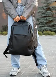 Жіночий рюкзак Sambag Zard QSH чорний 40 х 28 х 14 см (25428001) - мініатюра 3