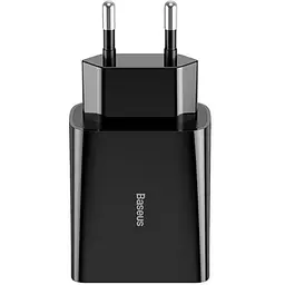 Мережевий зарядний пристрій Baseus Speed ​​Xiaomini 1USB QC 18W CCFS-W01 Black - мініатюра 3