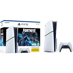 Ігрова консоль Sony PlayStation 5 Slim 1TB Fortnite Cobalt Star Bundle (1000045165) (UA UCRF) - мініатюра 3