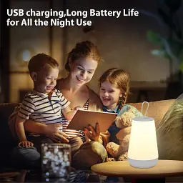 Світлодіодна сенсорна приліжкова лампа COZHYESS ST117 RGB 1200 мА·год - мініатюра 5