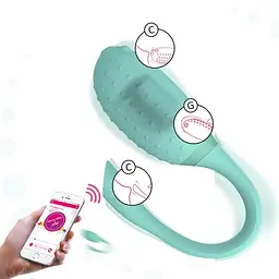 Віброяйце Magic Motion Fugu 21 см зелений - мініатюра 8